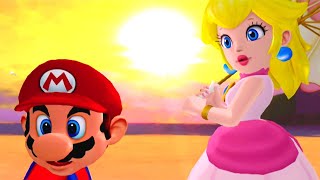 Super Mario Sunshine  Part 5  Sirena Beach  100 Walkthrough  Super Mario 3D AllStars [upl. by Yliram]