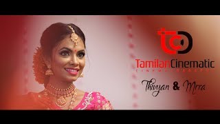 Narumugaiye  ARRahman  Hindu Wedding Highlights THIVYAN amp MEERA [upl. by Barram409]