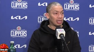 Ty Lue Reacts To The Clippers 116106 Loss To The Pelicans HoopJab NBA [upl. by Ainolloppa71]