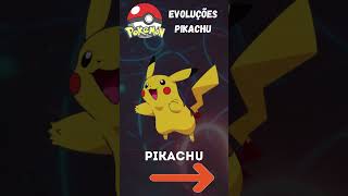 Conheça as evoluções do Pikachu no mundo dos Pokémon  Pikachu  todas as evoluções pokémon [upl. by Surad5]