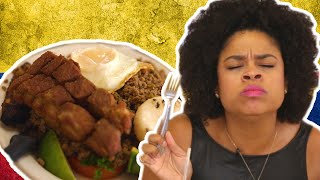 Dominicans Try Colombian Food [upl. by Michale533]