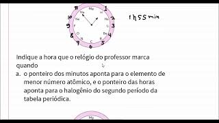 Como localizar elementos na tabela periódica e usar o número atômico para fazer um relógio químico [upl. by Lhadnek]