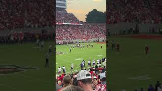 NC STATE DEFENSIVE STOP ON 4TH DOWN VS WESTERN CAROLINA August 29 2024 [upl. by Anahir461]