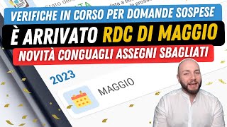 💶 REDDITO DI CITTADINANZA MAGGIO lavorazioni iniziate Novità INPS su AUU [upl. by Yelich]