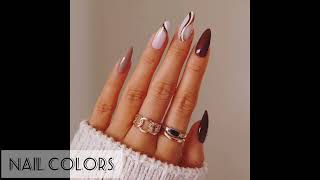 nail color ideas  nail colors 2024  nail color trend 2024 [upl. by Iggem]