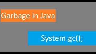 Garbage collection and finalize in java sinhala [upl. by Clementius]