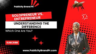 Solopreneur vs Entrepreneur Understanding the Difference Which One Are You [upl. by Ecerahs]