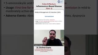 Colon amp Rectum Inflammatory Bowel Disease Part 2 By Dr Shailesh Gupta [upl. by Danieu569]