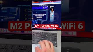 M2 Pro MacBook WiFi 6 smokes [upl. by Joelie57]