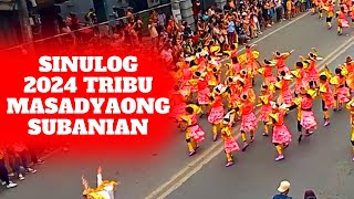 SINULOG SA DAKBAYAN 2024 TRIBU MASADYAONG SUBANIAN  BARANGAY SUBA [upl. by Esra]