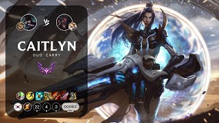 Caitlyn ADC vs Lucian  KR Master Patch 142 [upl. by Anirrehs]