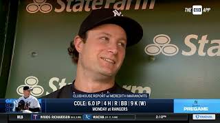 Gerrit Cole on facing Jameson Taillon 34th Birthday [upl. by Charie]