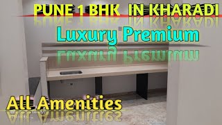 Big Carpet Pune Kharadi  1 BHK Sample Flat Tour Luxury Premium  Kharadi New Project [upl. by Monafo]