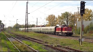 Großkorbetha und BundesReichsbahn in LeipzigSchönefeld am 17102024 [upl. by Airdnahs504]