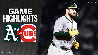 As vs Cubs Game Highlights 91724  MLB Highlights [upl. by Yeblehs]