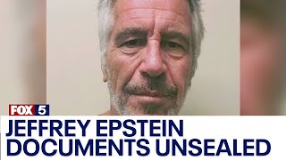 Jeffrey Epstein documents unsealed by court associates include Clinton and Trump [upl. by Loralyn]