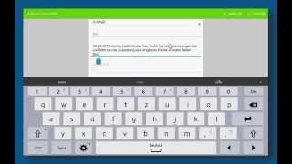 Tutorial  EGroupware Synchronisation  Android  Deutsch [upl. by Trebmer]