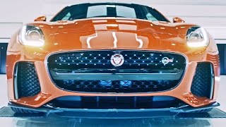 2017 Jaguar FType SVR  Official Teaser [upl. by Kandace398]