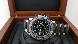 Спортивные часы Blancpain на браслете обзор модели оригинальных часов [upl. by Eyks691]