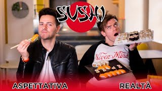 SUSHI 🍣  Aspettativa VS Realtà  iPantellas [upl. by Giarla661]