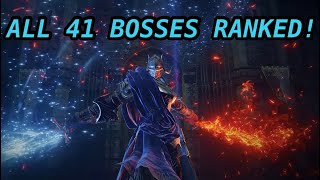 Ranking ALL 41 Bosses in Shadow of The Erdtree From Worst To Best [upl. by Grobe]