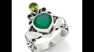 Nickys Gemstone Claddagh Crown Ring [upl. by Notsag]