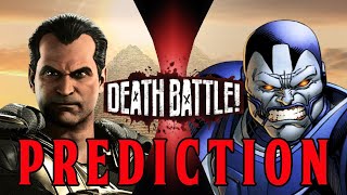 DEATH BATTLE Prediction Black Adam VS Apocalypse [upl. by Payson]