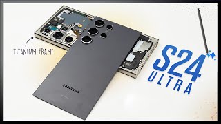 Samsung Galaxy S24 Ultra Teardown Disassembly Repair Video Review [upl. by Frederica]