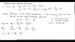 Differentiale höherer Ordnung [upl. by Timus]