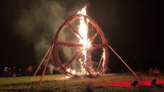 Tlachtga  Halloween returns to where it began a hill top in Meath Ireland [upl. by Medwin857]