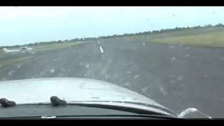 Near Miss Runway Incursion  MzeroA Flight Training [upl. by Tunnell566]