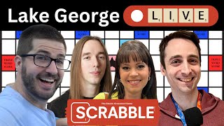 Live Scrabble Lake George Day One Games 13 [upl. by Ettinger]