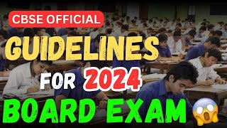 CBSE GUIDELINES for Boards Exam 2024 Class 10🔥Boards Exam Class 10 amp 12 Last 5 Days Strategy [upl. by Garold]