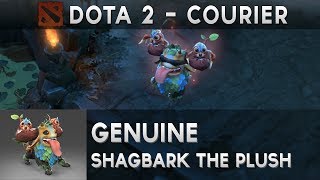 DOTA2 Couriers  Genuine Shagbark the Plush  color FFC1DC [upl. by Binnie729]