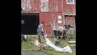 PC silage wrap slightly slower [upl. by Donaugh]