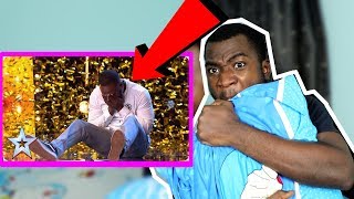 Comedian Kojo gets Simons GOLDEN BUZZER  Auditions  BGT 2019 REACTION [upl. by Ahsai]