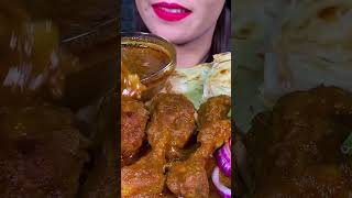 Fried chicken Eat challenge 😋🔥 mukbang asmreating eattingshow eatingvideos eattingsounds [upl. by Agata]