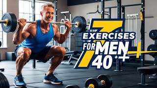 The ONLY 7 Beginner Exercises Every Man Over 40 Should Do to Stay Fit Health Care [upl. by Stich474]