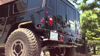 hummer H1  Exhaust Sound [upl. by Webber]