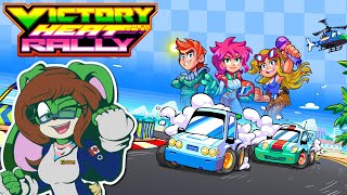 📼 FINALLY WELCOME TO VICTORY HEAT RALLY 🏁 VHR First Impressions Stream [upl. by Eshman]