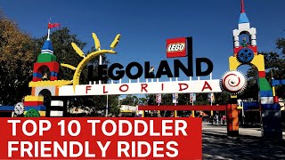 TOP 10 Toddler Friendly Rides At LEGOLAND® Florida LEGO [upl. by Gabbi870]