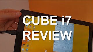 Cube i7 Review  Core M 5Y10 2 in 1 Tablet [upl. by Ativet831]