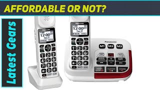 Panasonic KXTGM420W  KXTGMA44W Amplified Cordless Phone  Best for Crystal Clear [upl. by Annovoj]