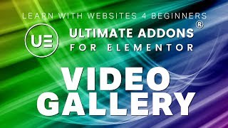 Video Gallery Ultimate Addons for Elementor UAEL  Elementor Addons  Brainstorm [upl. by Annahsor]