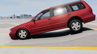 BeamNG Drive  Ibishu Luminance Wagon Suspension Testing [upl. by Dlaner]