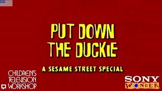 Put Down the Duckie A Sesame Street Special VHS 1996 USA [upl. by Goetz389]