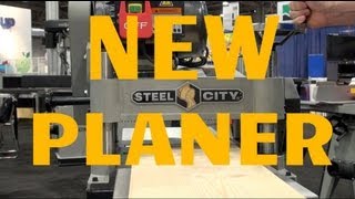 15quot Thickness Planer NEW thickness planer from Steel City 40255 [upl. by Giwdul996]