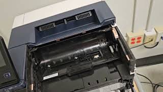 Replace Toner Cartridge in Xerox VersaLink B400 Printer DIY [upl. by Eziechiele]