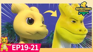 NewGoGoDino Guardians  EP1921 Compilation  Super Power  Dinosaur for Kids  Boys Cartoon [upl. by Arema201]