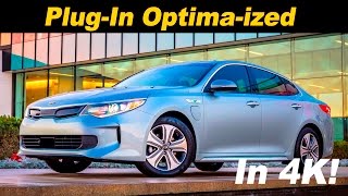 2017 Kia Optima Plug In Hybrid Review and Road Test  Detailed in 4K UHD [upl. by Aissat]